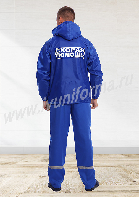 Ветровка мужская для скорой помощи арт. СП-10-155-ОКС