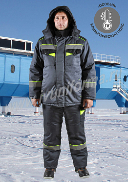 Костюм рабочий мужской с СОП арт. Р-02-68-ОР