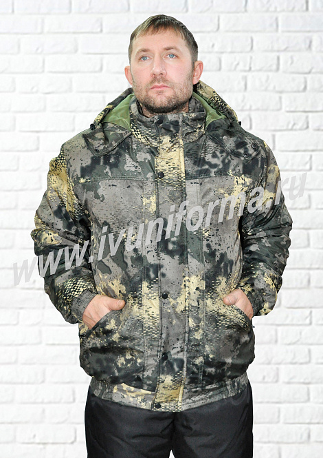 Куртка зимняя мужская "Бриз" (дуплекс)